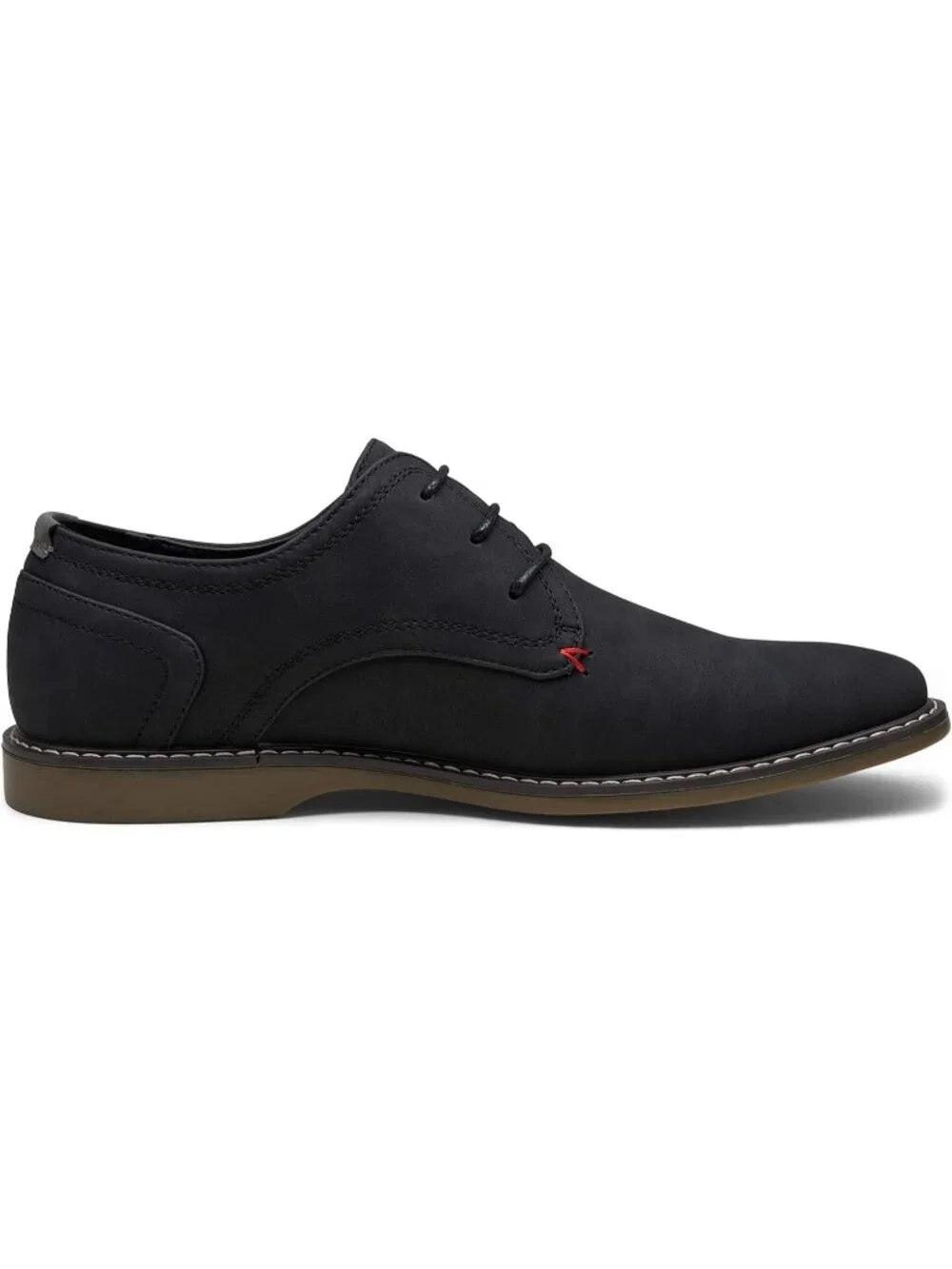 Men's Suede Black Breathable Upper Lace Up Retro Business Classic Oxford Shoes